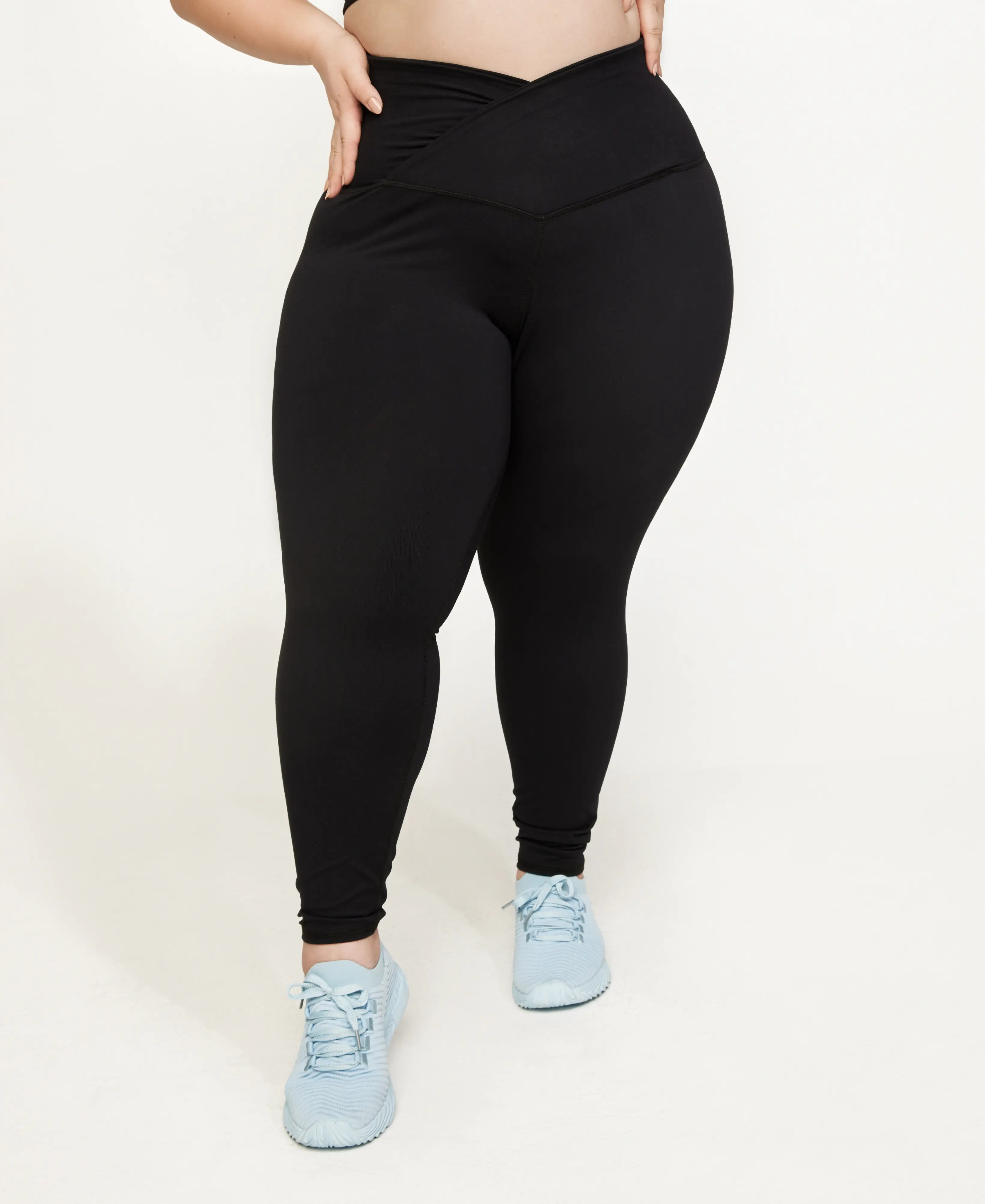 Tribe 35 Body Shaping V Legging Made Just for Curves XL